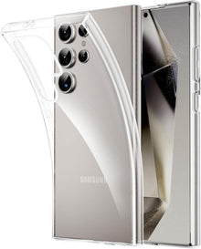 Transparente Slim TPU Hülle für Samsung S24 Ultra - Kristallklar