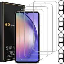 Panzer Schutz Glas Samsung Galaxy A54 4G 5G 8-teilig