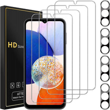 Panzer Schutz Glas Samsung Galaxy A14 4G/5G - 4 Stück
