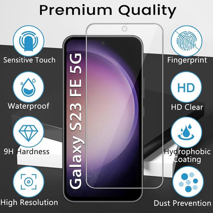 Panzer Schutz Glas Samsung Galaxy S23 FE 4G 5G