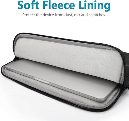 TECOOL Puffy Laptop Hülle Tasche für Macbook Air 13,6 M3 M2 2024-2022,Air Pro 13 M2 M1 2022-2012,pro 14 M3 M2, Acer Dell Lenovo HP, Stoßfeste