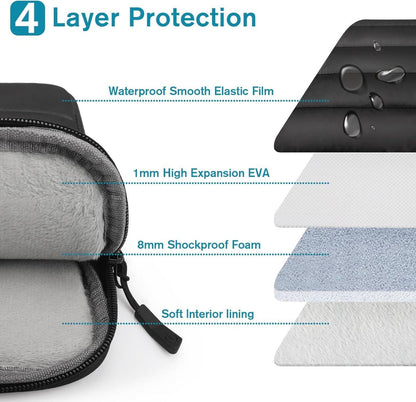 Puffy Laptop Hülle Tasche für Macbook Air 13,3 14, 13 Acer Dell Lenovo