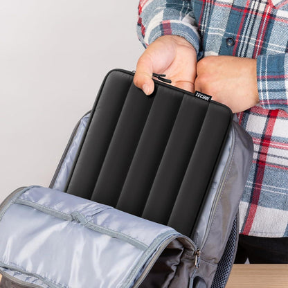 TECOOL Puffy Laptop Hülle Tasche für Macbook Air 13,6 M3 M2 2024-2022,Air Pro 13 M2 M1 2022-2012,pro 14 M3 M2, Acer Dell Lenovo HP, Stoßfeste