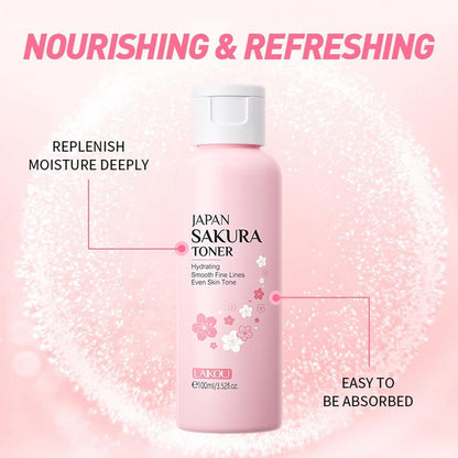 Sakura 7tlg Hautpflege Geschenke Set für Frauen