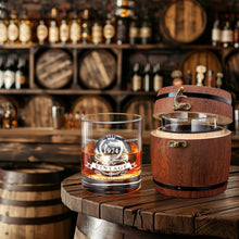 50. Geburtstagsgeschenke für Männer 1974 Whiskyglas-Set in