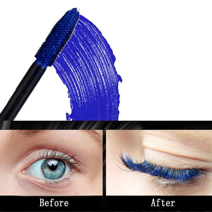 5D Wimperntusche Blau Wasserfest Volumen 30ml