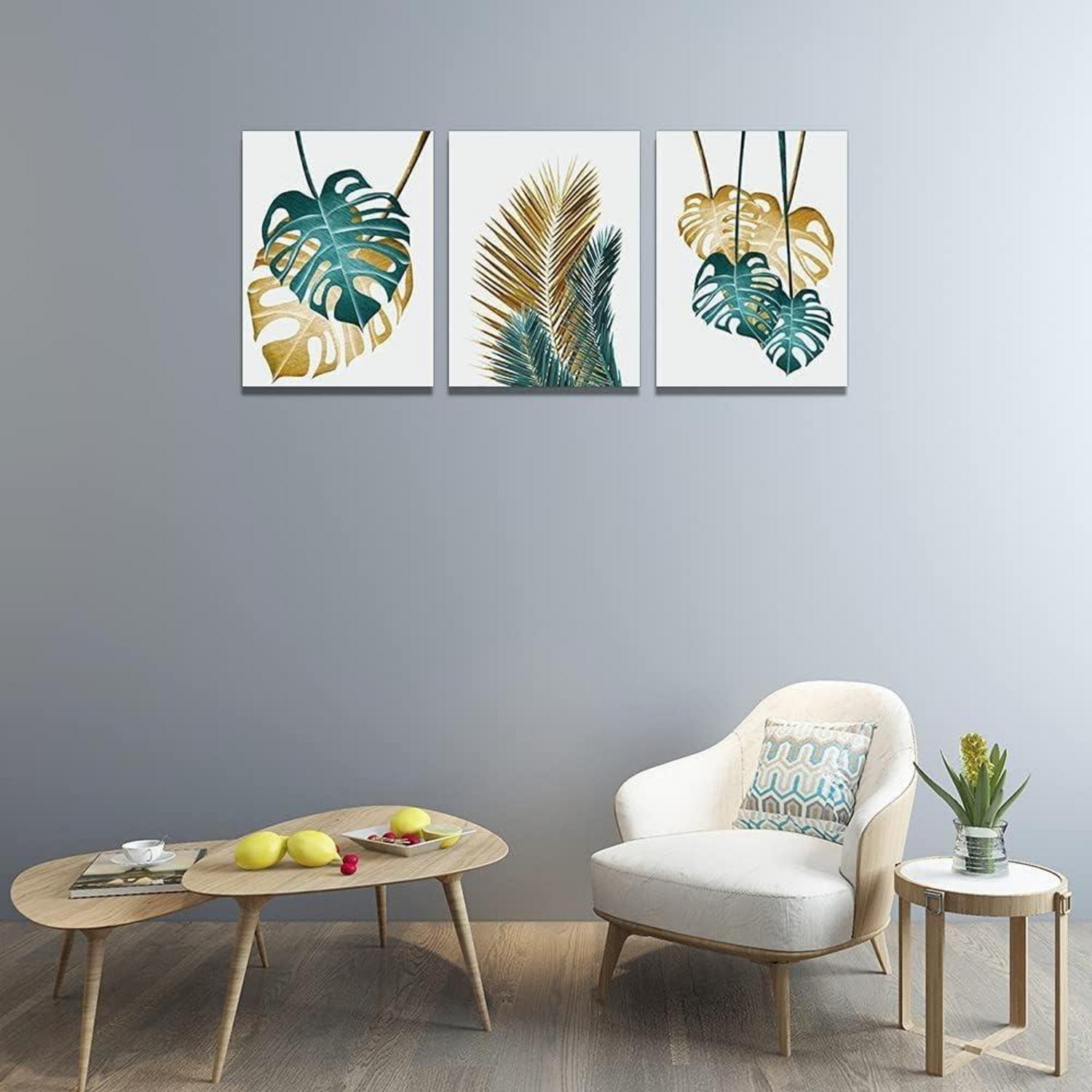 MHARTK66 Pflanzen Bilder Wandbilder Wohnzimmer 50CM*70CM 3er Set