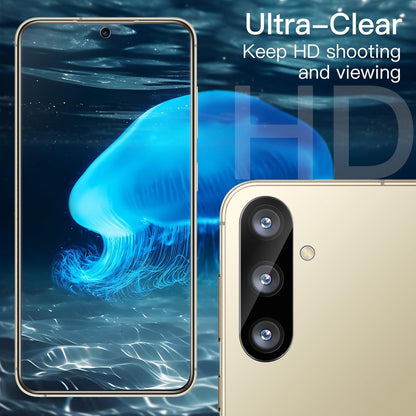 Schutzhülle für Samsung Galaxy S24 5G + 2x Folie + Kameraschutz Gold