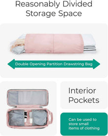Packwürfel Set 4-teilig mit Wäschesack - Travel Organizer