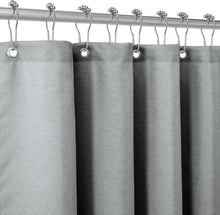 Duschvorhang Leinen Metall Duschvorhangringe Stoff Textil