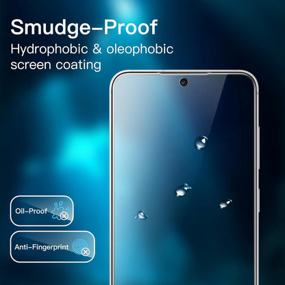 Schutzfolie Samsung Galaxy S24 5G 6,2 Zoll, gehärtetes Glas, HD Klar, 3 Stück