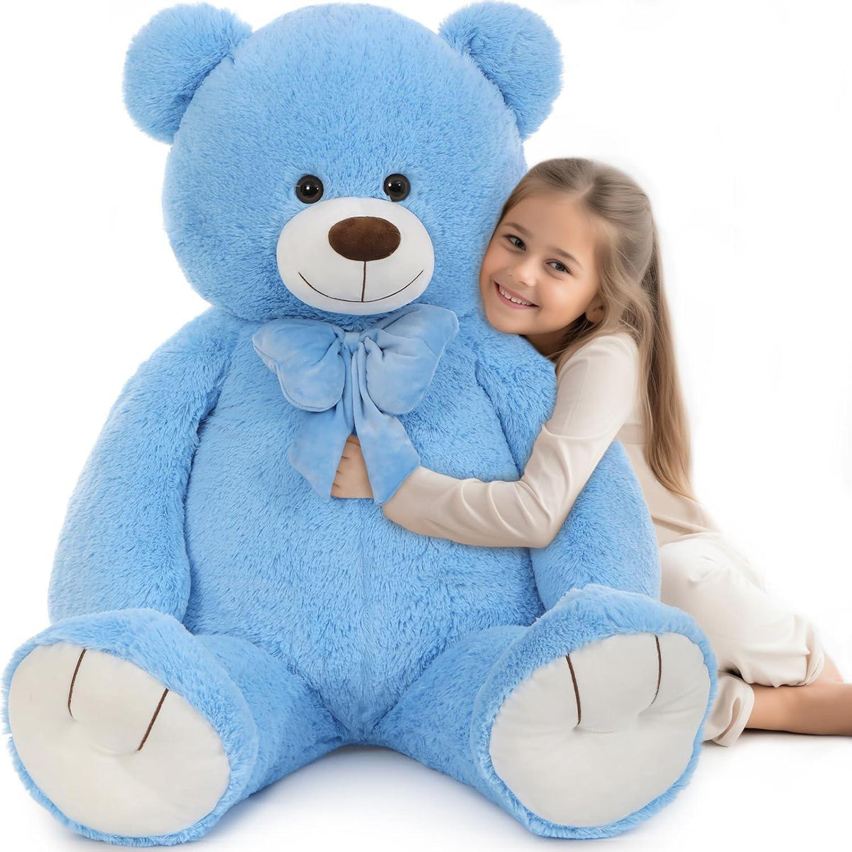 Riesiger 120cm Teddybär – Kuscheltier XXL für Geburtstag & Valentinstag