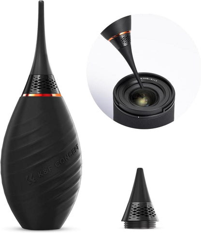 Blasebalg Kamera Reinigung mit Silikonspitze für Objektiv DSLR Sensor