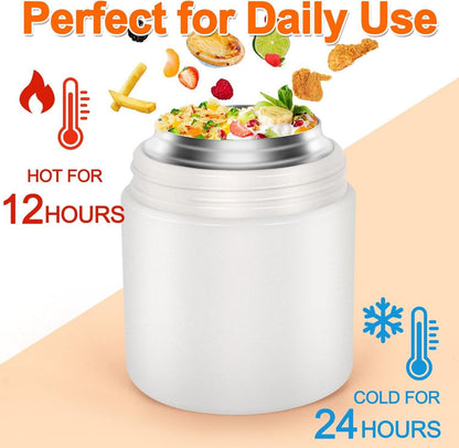 Dorblely Thermobehälter 800 ml Edelstahl Vakuumisolierung