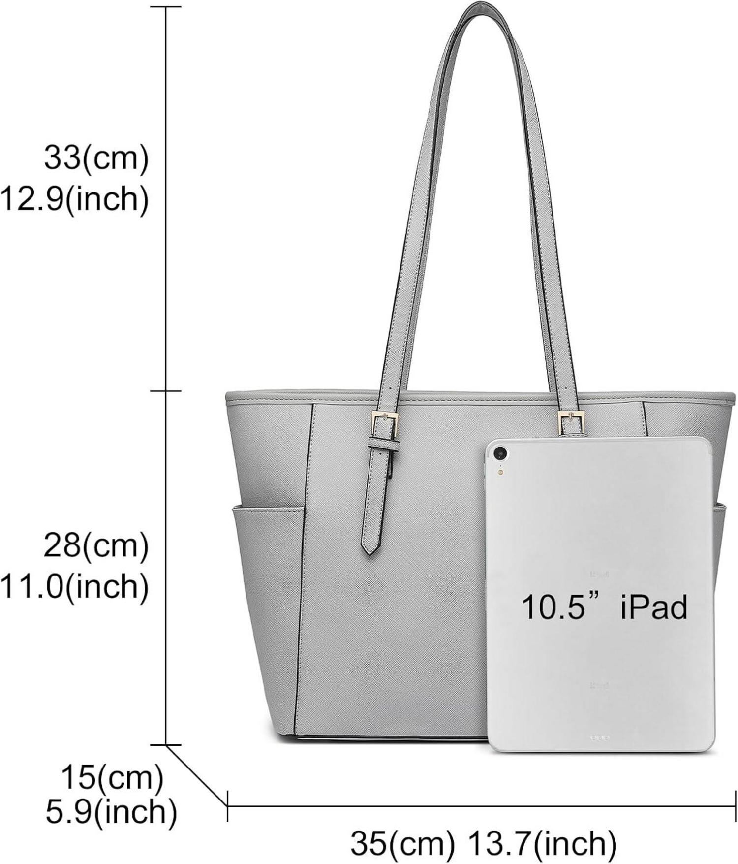 Miss Lulu Damen Handtasche Groß Shopper Schultertasche