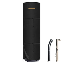 Solardusche Abdeckung Winterfest 220x67cm
