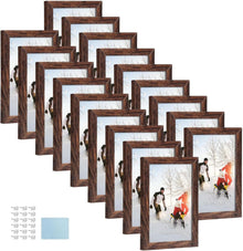 Bilderrahmen Set 10x15 cm 18er-Set Wand Tisch Collagen Galerie deco
