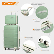 Joyway Kofferset 3-teilig Hartschale mit 4 Rollen
