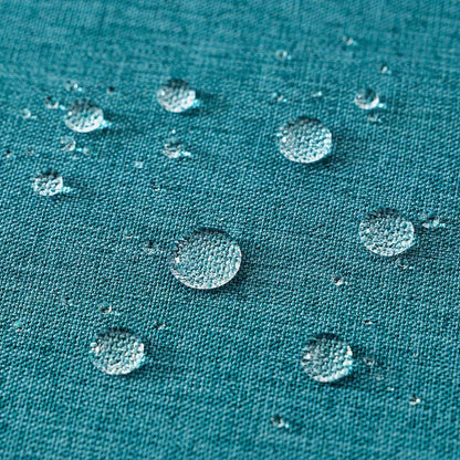 Wasserfeste Outdoor Kissenbezüge 40x40 cm Pfauenblau 2er Set