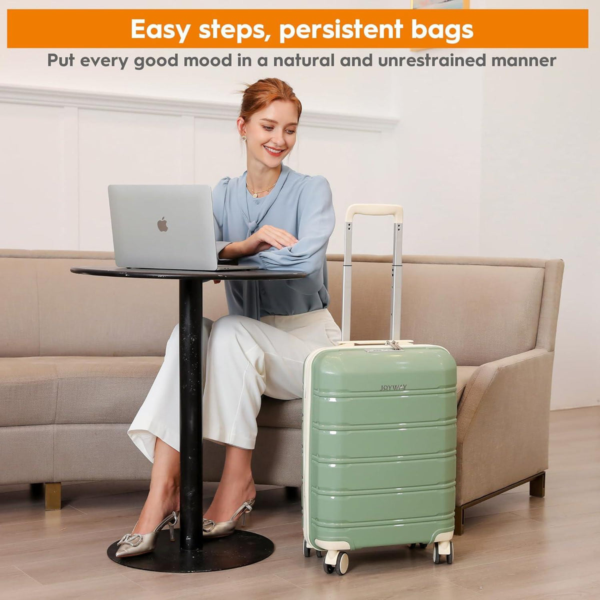Joyway Kofferset 5tlg Hartschale TSA-Schloss 4 Rollen