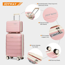Joyway 3tlg Hartschale Kofferset mit TSA-Schloss und 4