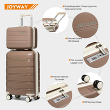 Joyway Kofferset 5tlg Hartschale TSA-Schloss 4 Rollen