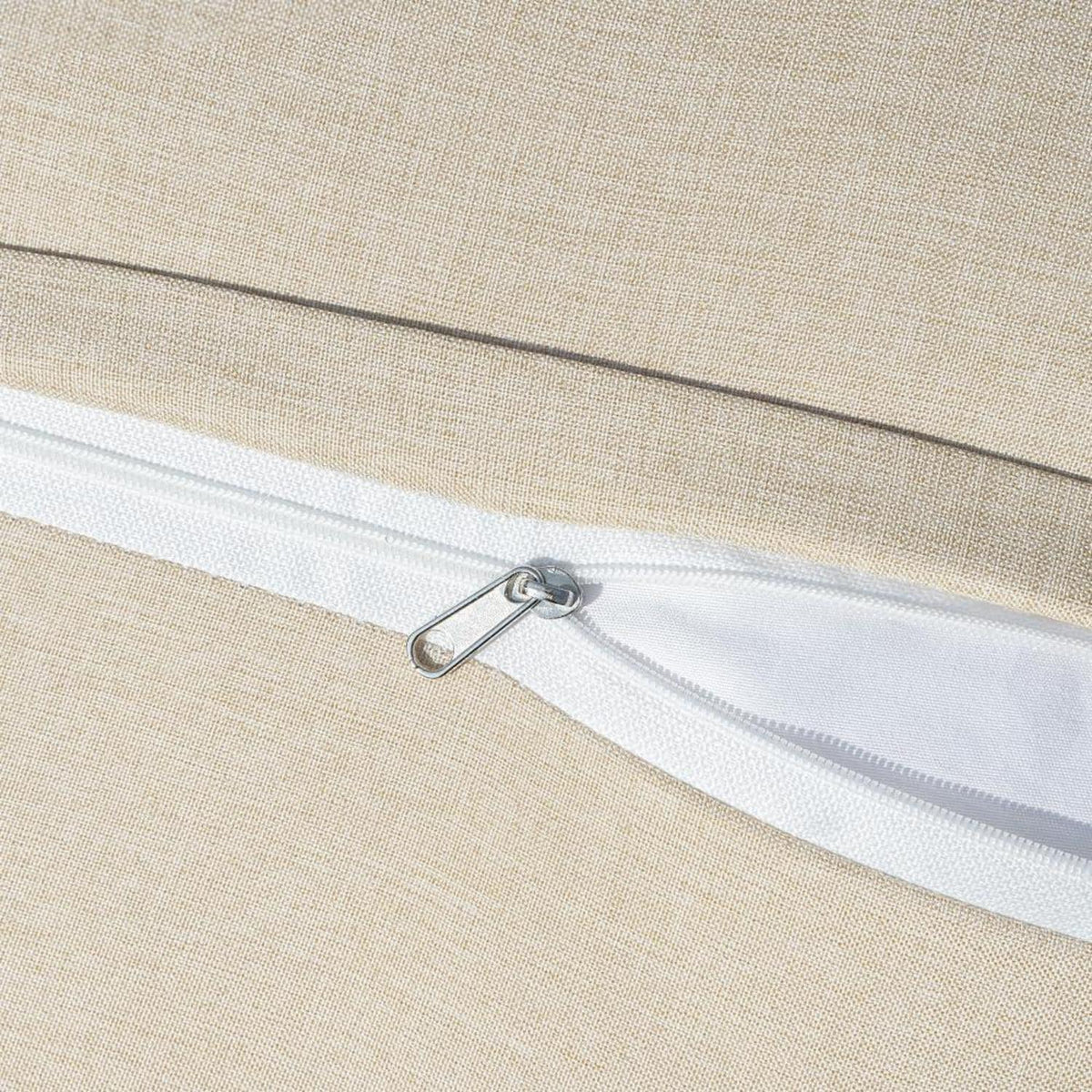 Wetterfeste Outdoor Kissenbezüge 30x50cm 2er Set Wasserdicht Beige