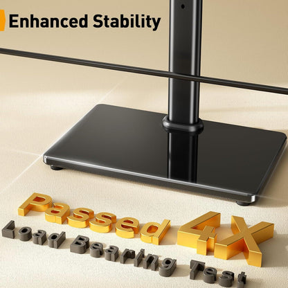 TV Standfuss Schwenkbar für 24-55/60 Zoll Fernseher VESA