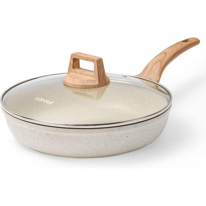 Antihaft Bratpfanne Edelstahl 24 cm Ofenfest Induktion
