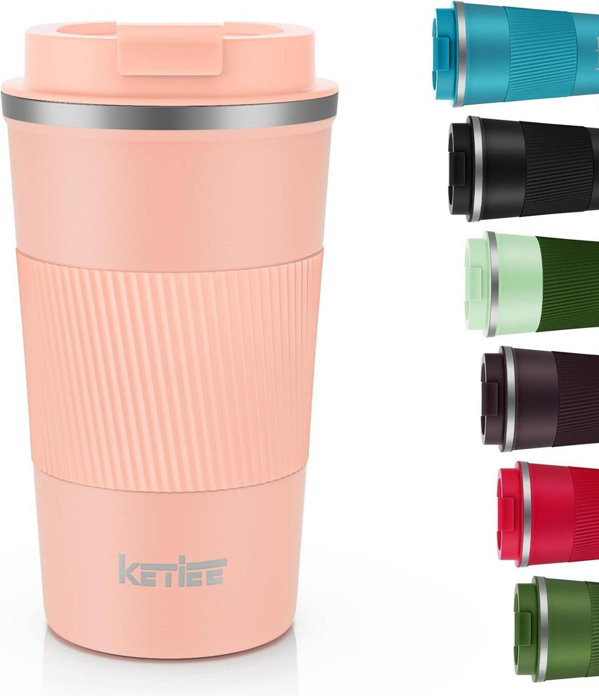 Thermobecher Kaffee to go 510ml Doppelwandig Orange