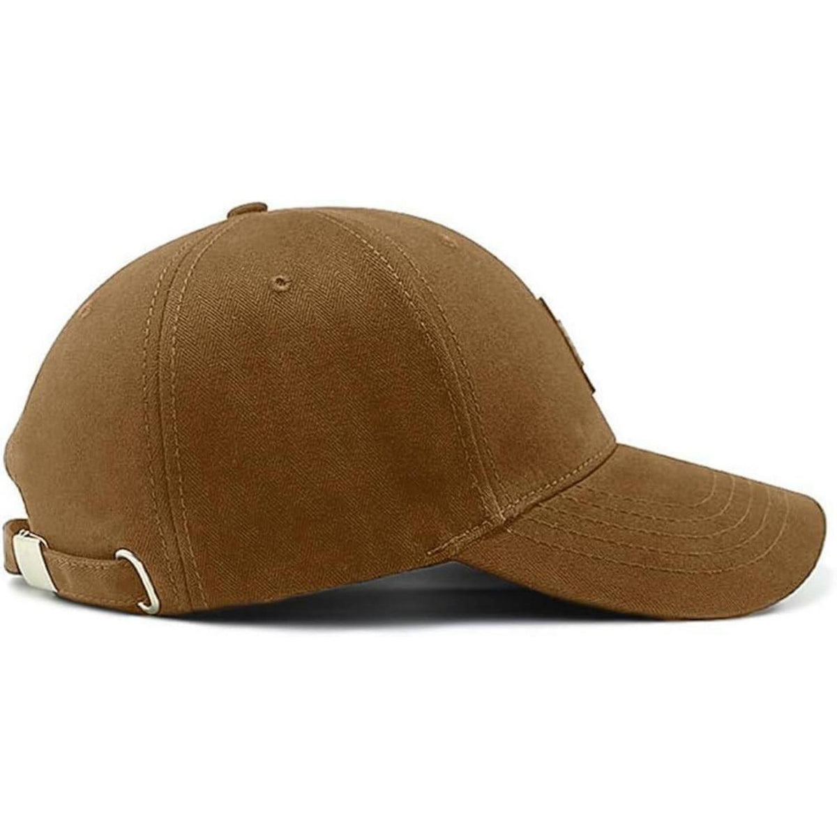 XXL Baseball Cap Herren Baumwolle, Verstellbar, Braun