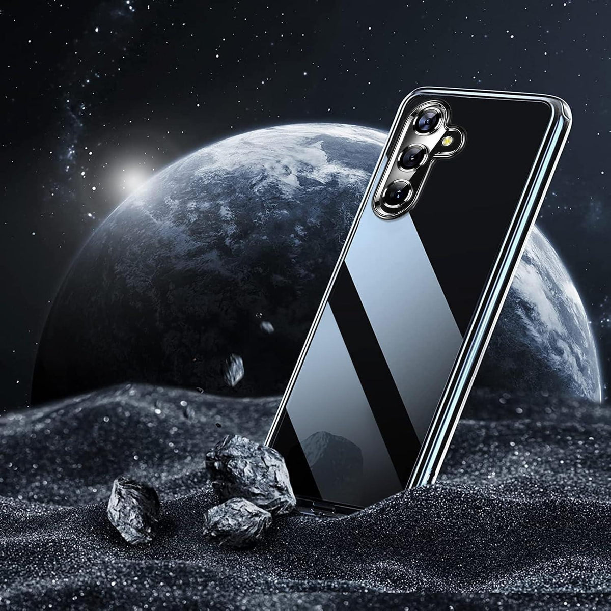 Transparente Hülle mit 2X Panzerfolie für Samsung Galaxy A15 5G