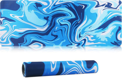 HoYiXi Gaming Mauspad XXL 600x300x3MM Blau Anti Rutsch