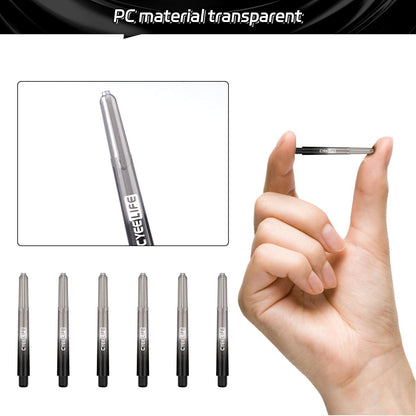 Dart Flight & PC Schäfte Set mit O Ringen aus Metall, Dart