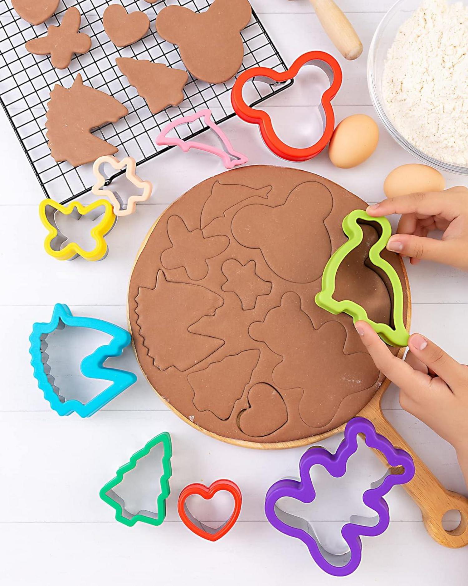 45-teiliges Ausstechformen-Set Brot Gemüse Obst Ausstecher Food Picks