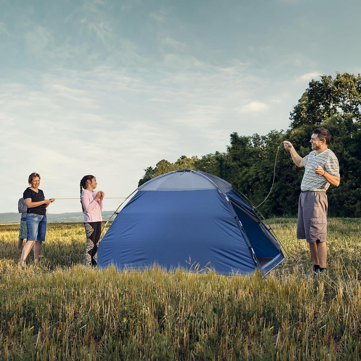 Forceatt Camping Zelt 2 Personen 3 Saison Kuppelzelt Ultraleicht