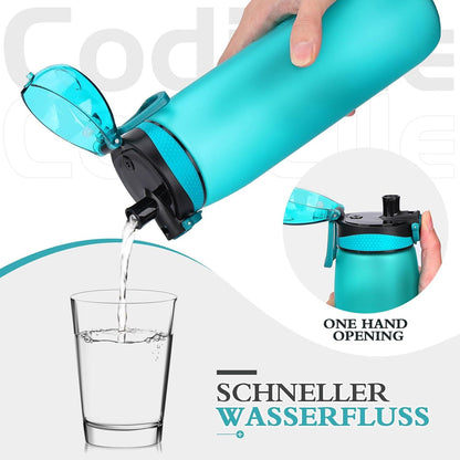 Trinkflasche BPA-frei 1L Auslaufsicher Tritan mit Filter