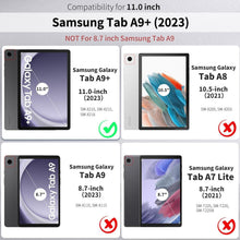 EasyAcc Samsung Galaxy Tab A9+/A9 Plus 11 Zoll 2023 Hülle PU