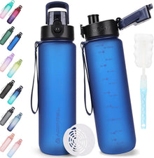 Trinkflasche 1l BPA-frei Tritan Sport Kohlensäure Fitness