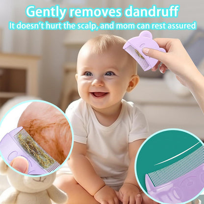 3er Set Baby Bürsten Silikon Kamm Shampoonierbürste Blume