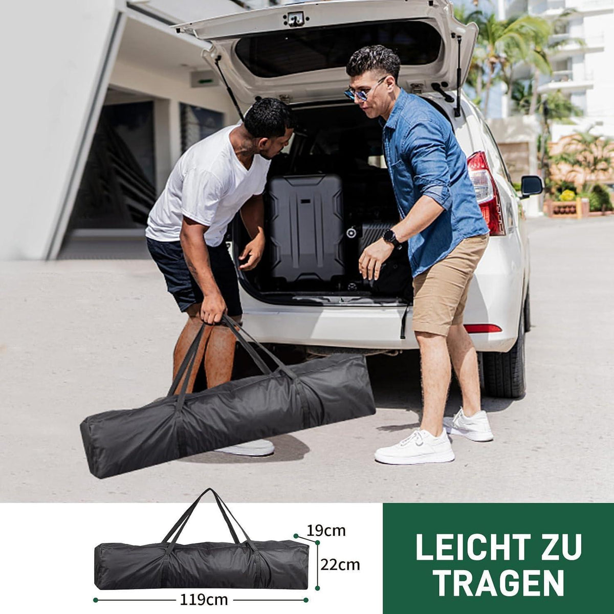 3x3m Faltpavillon – Stabil, Wasserdicht & UV-Schutz für Garten & Party