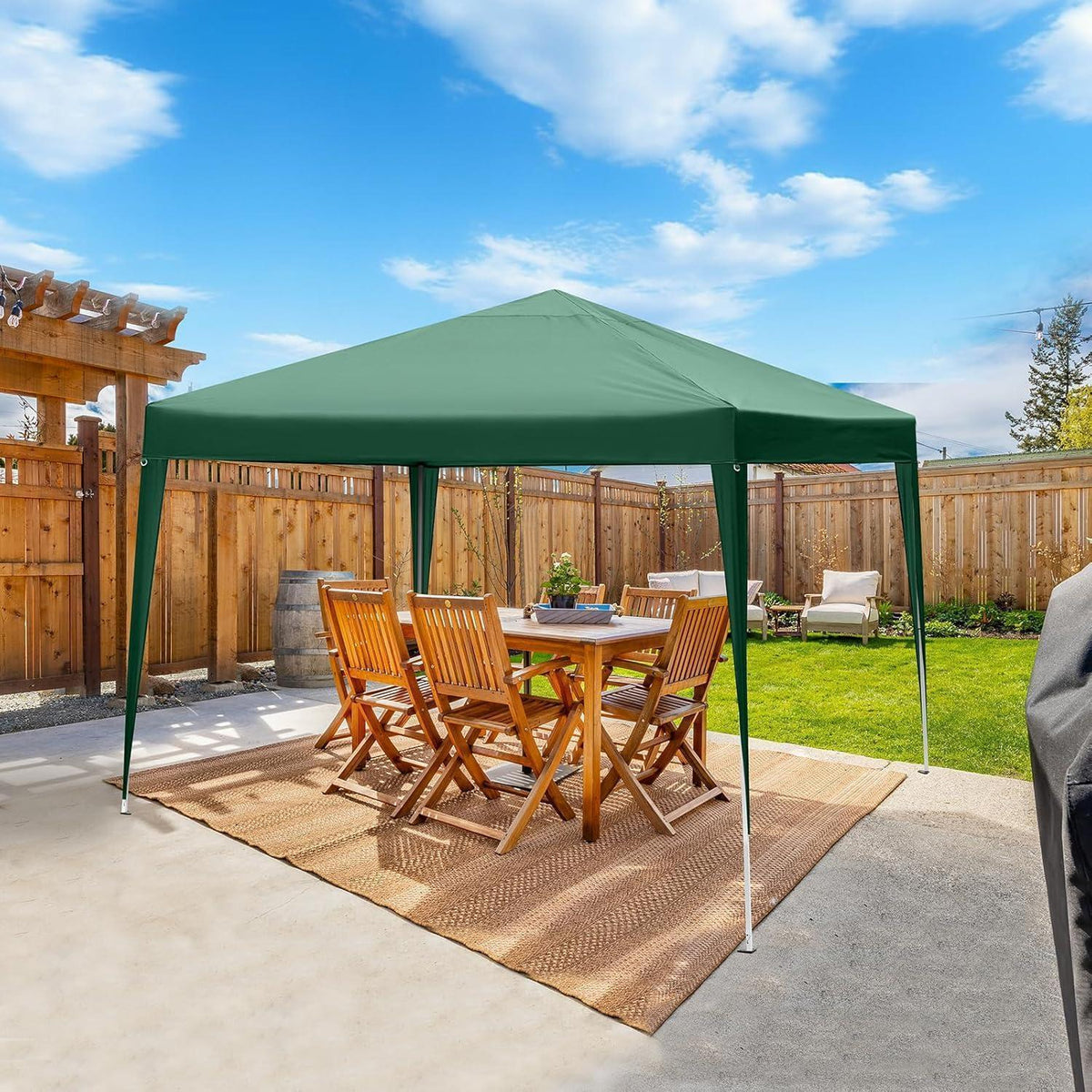 3x3m Faltpavillon – Stabil, Wasserdicht & UV-Schutz für Garten & Party