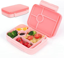 Bento Box Kinder Lunchbox Auslaufsicher mit Fächern Snackbox
