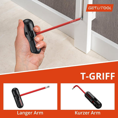 Innensechskant & Torx Schlüssel Satz Lang, 18tlg. Kugelkopf & T-Griff