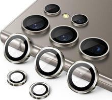 Kameraschutz Samsung Galaxy S24 Ultra 9H Glas Metallring HD Klar