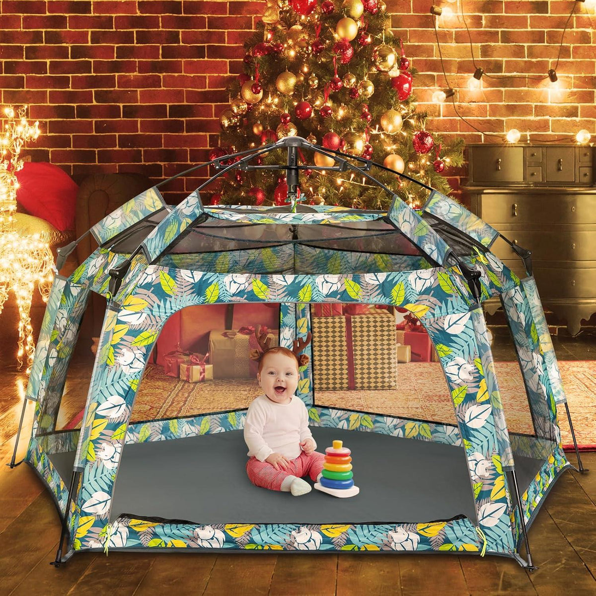 Kinder Spielzelt 3-6 Jahre Pop Up Strandzelt Outdoor Camping Moskitofest