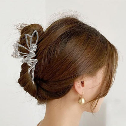 Elfen Haarklammer Damen Strass Metall Haarclip groß - Geschenk Mädchen Haarspangen Hair Accessories Women