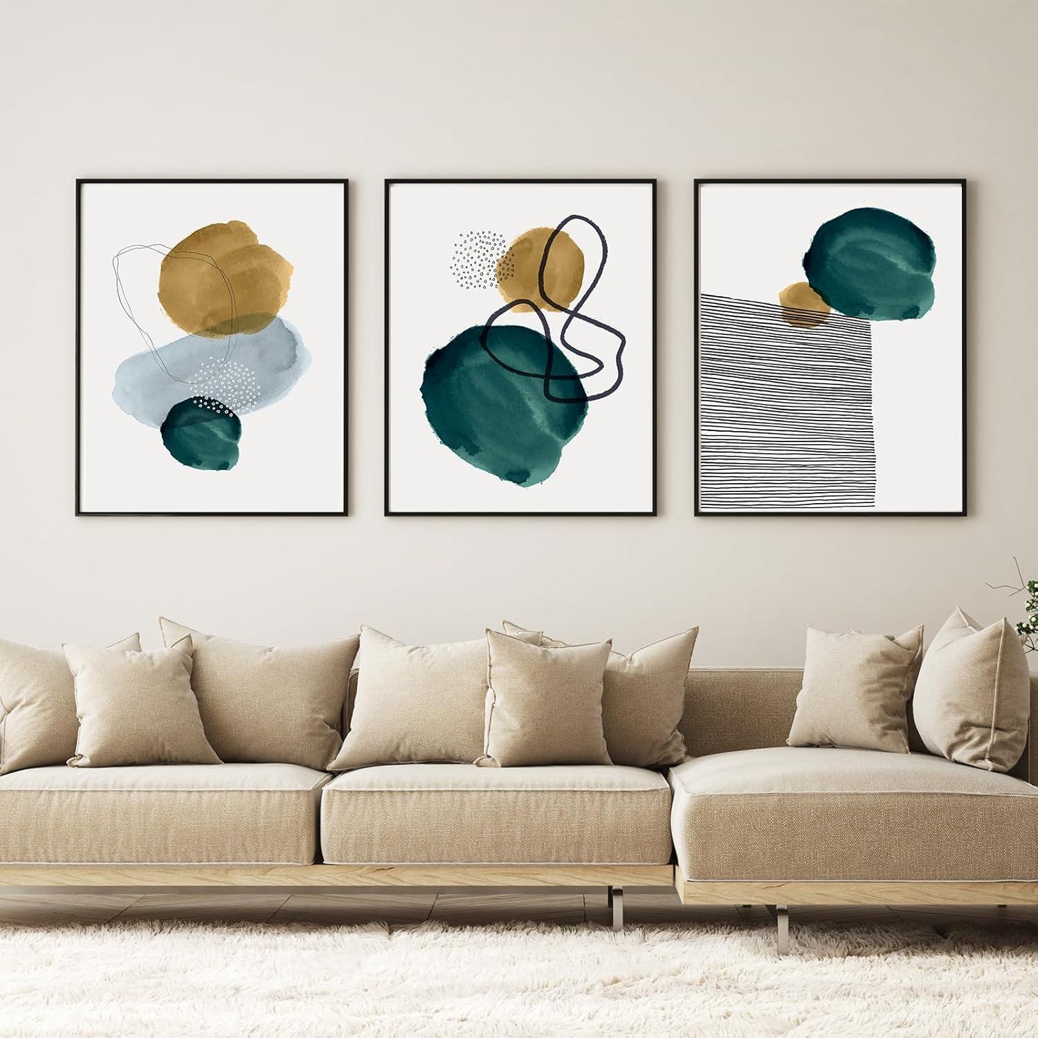 LYBOHO Moderne Leinwand Bilder Set Wohnzimmer Schlafzimmer Kunst Poster