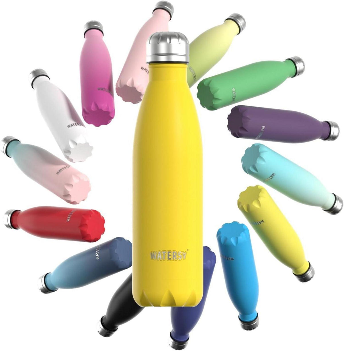 Trinkflasche Edelstahl 500ml Thermosflasche Kinder BPA-Frei