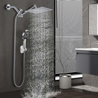 12 Zoll Regendusche Edelstahl – Quadratischer Duschkopf mit Anti-Kalk